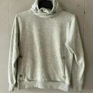 Lee Han Ton Women’s Cowl Neck Pullover Grey Size XL